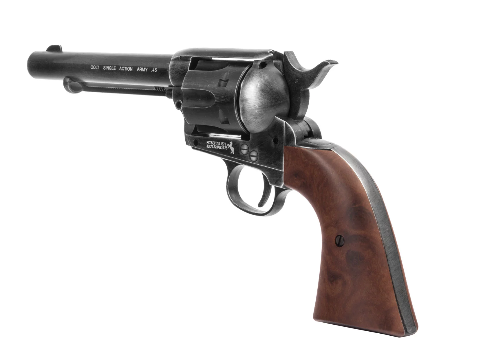 Rewolwer wiatrówka COLT Peacemaker SAA antyk 4,5 mm Diabolo 6-strzał. CO2 (5.8320) - widok 5