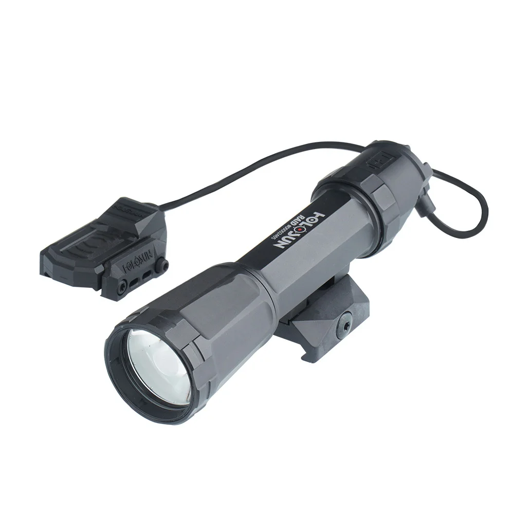 Latarka na broń HOLOSUN RAID - Picatinny/M-LOK - IP68 - Czarna