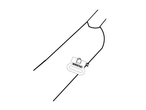 Bączki do pasa Outdoor Connection Brute 1" tworzywo (BRT-79200) - widok 2