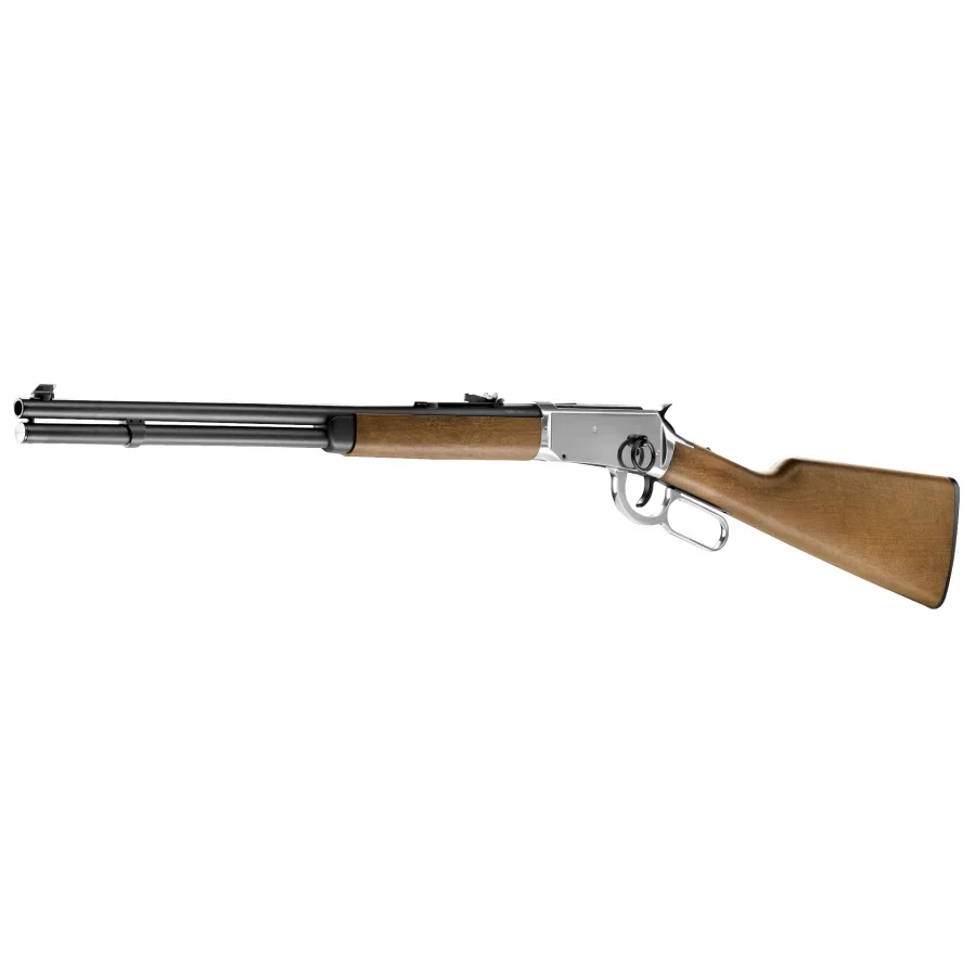 Karabinek wiatrówka Legends Cowboy Rifle 4,5 mm BB CO2-12g srebrna (5.8377) - widok 7