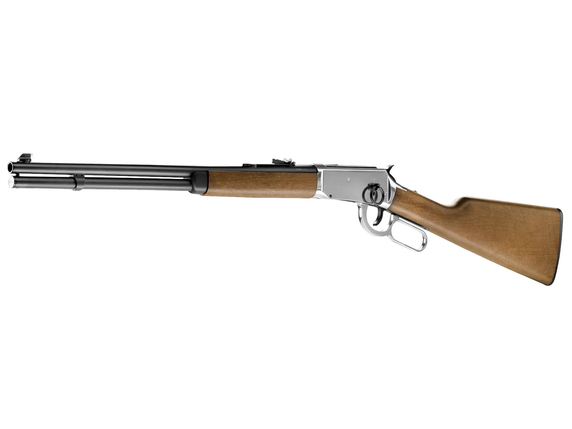 Karabinek wiatrówka Legends Cowboy Rifle 4,5 mm BB CO2-12g srebrna (5.8377) - widok 4