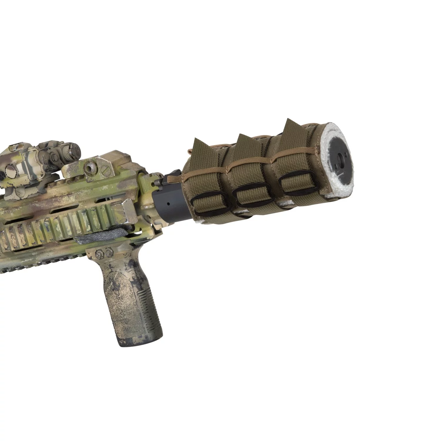 Tłumik SILENCER DIRECT ACTION Cover Short - Aluminum Fiberglass - MultiCam - One Size (GA-SLCS-AFG-MCM) - widok 3
