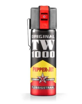 Gaz pieprzowy TW 1000 PEPPER-JET strumień 63ml klips metal (1407.1) 313 - widok 2