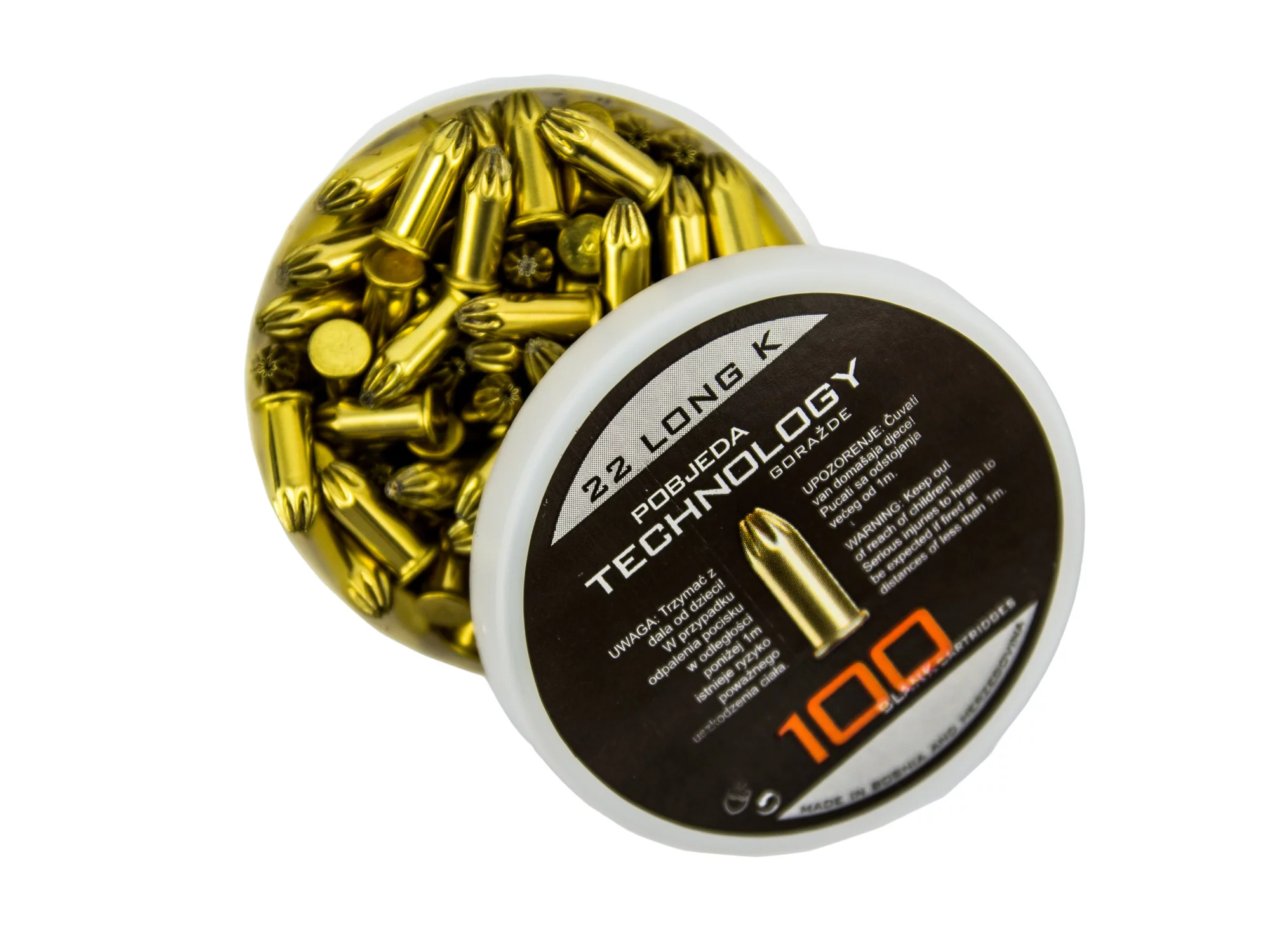 Naboje hukowe 6 mm long PTG 100 szt. (199-001) POBJEDA TECHNOLOGY - widok 2