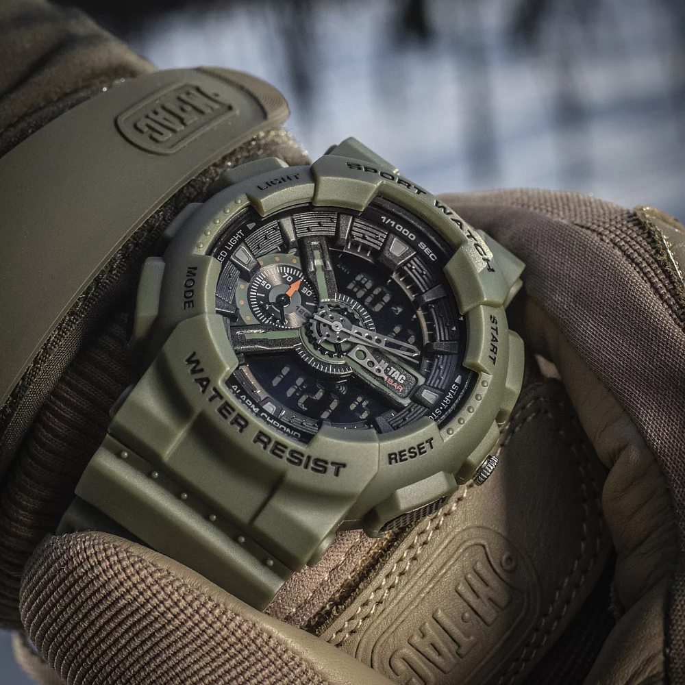 Zegarek sportowy M-TAC Oliwkowy (50006001) - widok 6