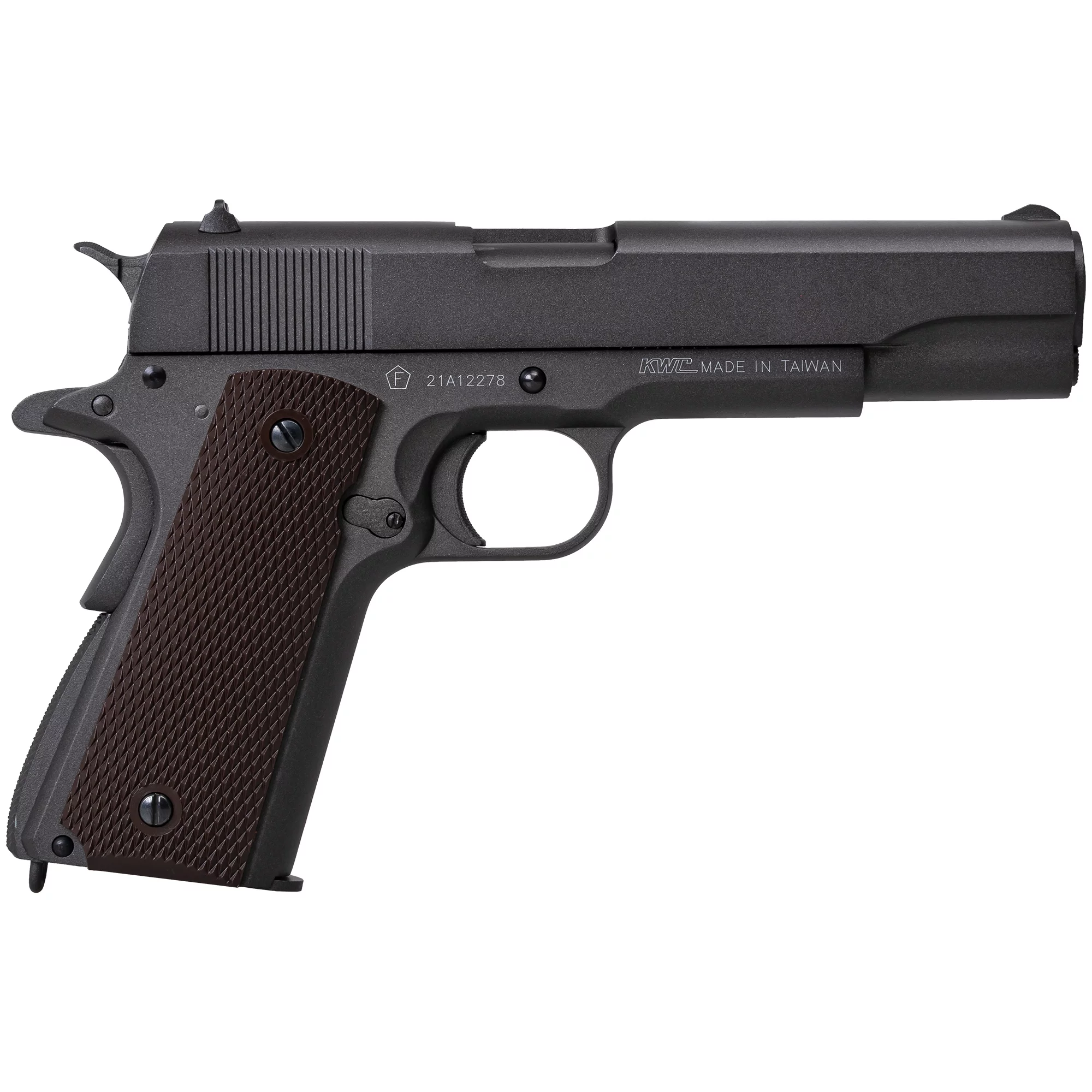 Pistolet wiatrówka RANGER M1911 BB KWC 4,5 mm BB 17-strzał. FULL METAL BlowBack CO2 (AAKCMB760AZB) - widok 3
