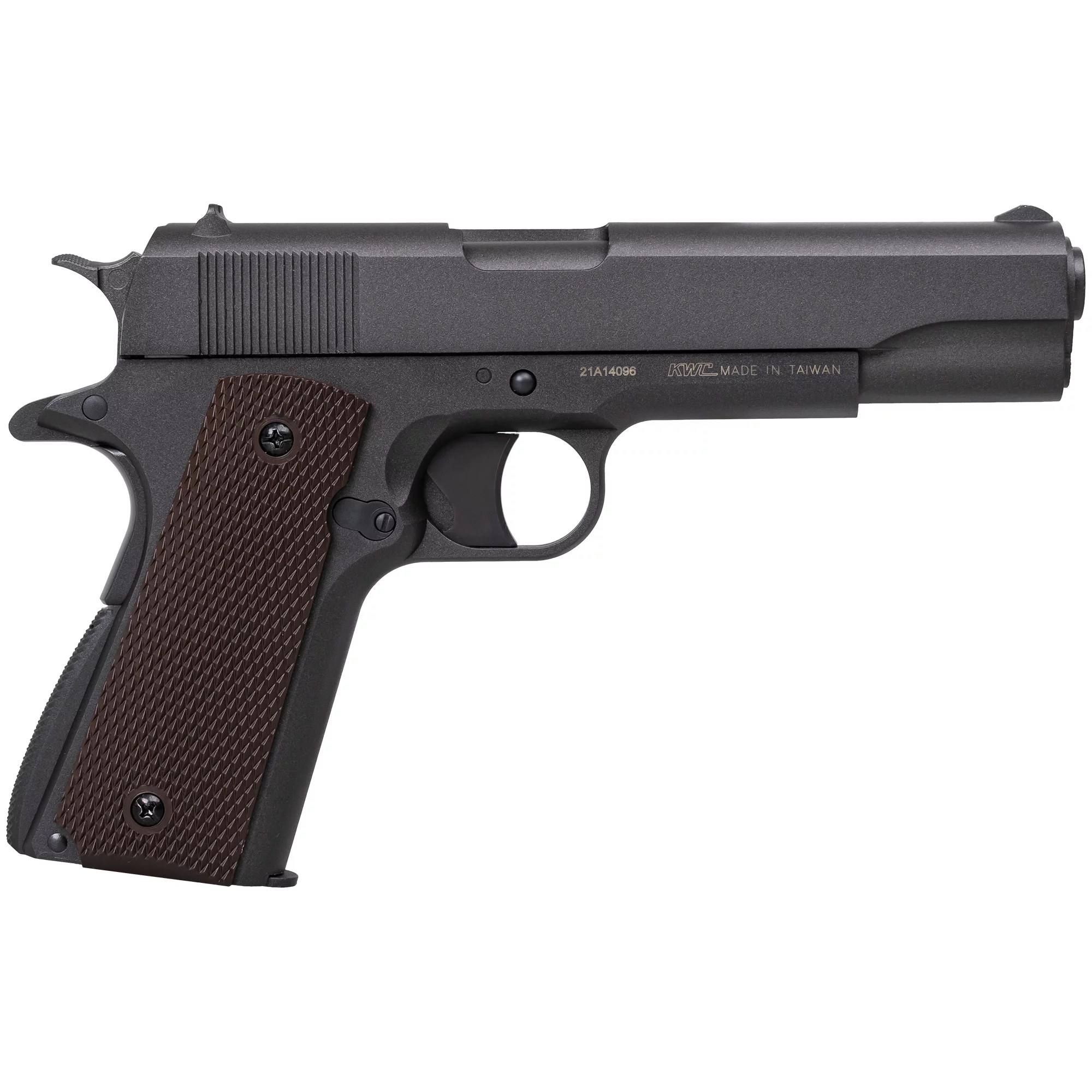 Pistolet wiatrówka RANGER M1911 Diabolo KWC kal. 4,5 2x6 strz. METAL SLIDE CO2 (AAKCPD761AZB) - widok 3