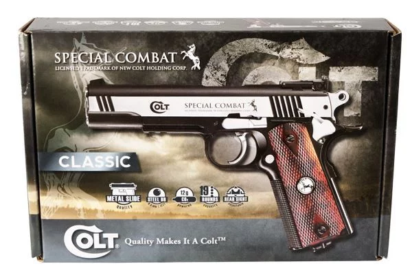 Pistolet wiatrówka COLT Special Combat Classic 4,5 mm BB 20-strzał. CO2 (5.8096)