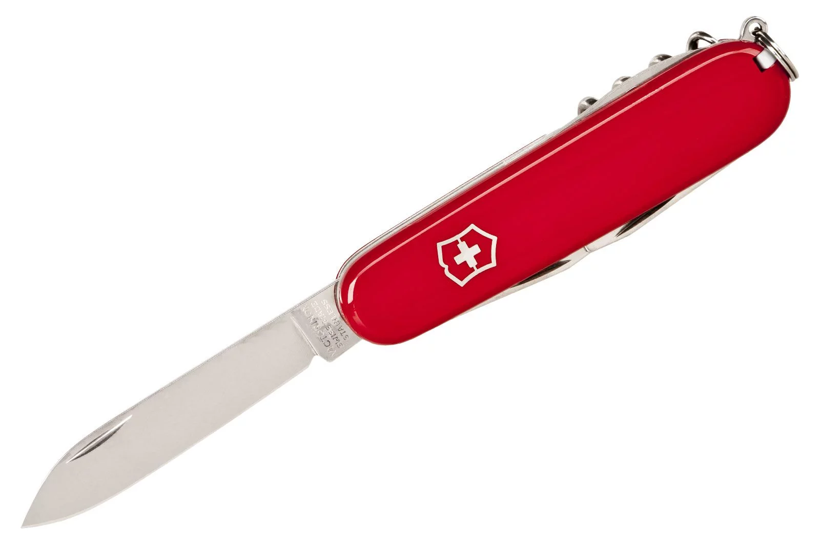 Scyzoryk Victorinox Spartan, 12 funkcji, dł.91mm, czerwony (1.3603) - widok 2