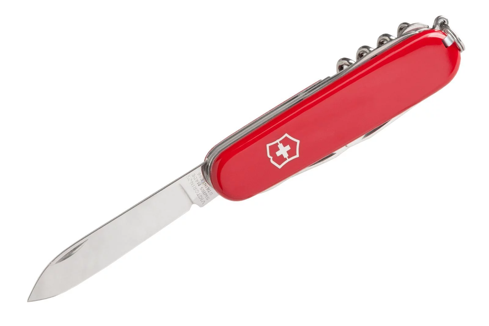 Scyzoryk Victorinox Climber, 14 funkcji, dł.91 mm, czerwony (1.3703) - widok 2