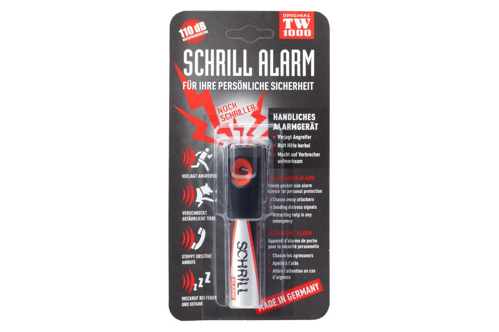 Alarm akustyczny TW 1000 SCHRILL-ALARM szoker dźwiękowy (1460) 144 - widok 3