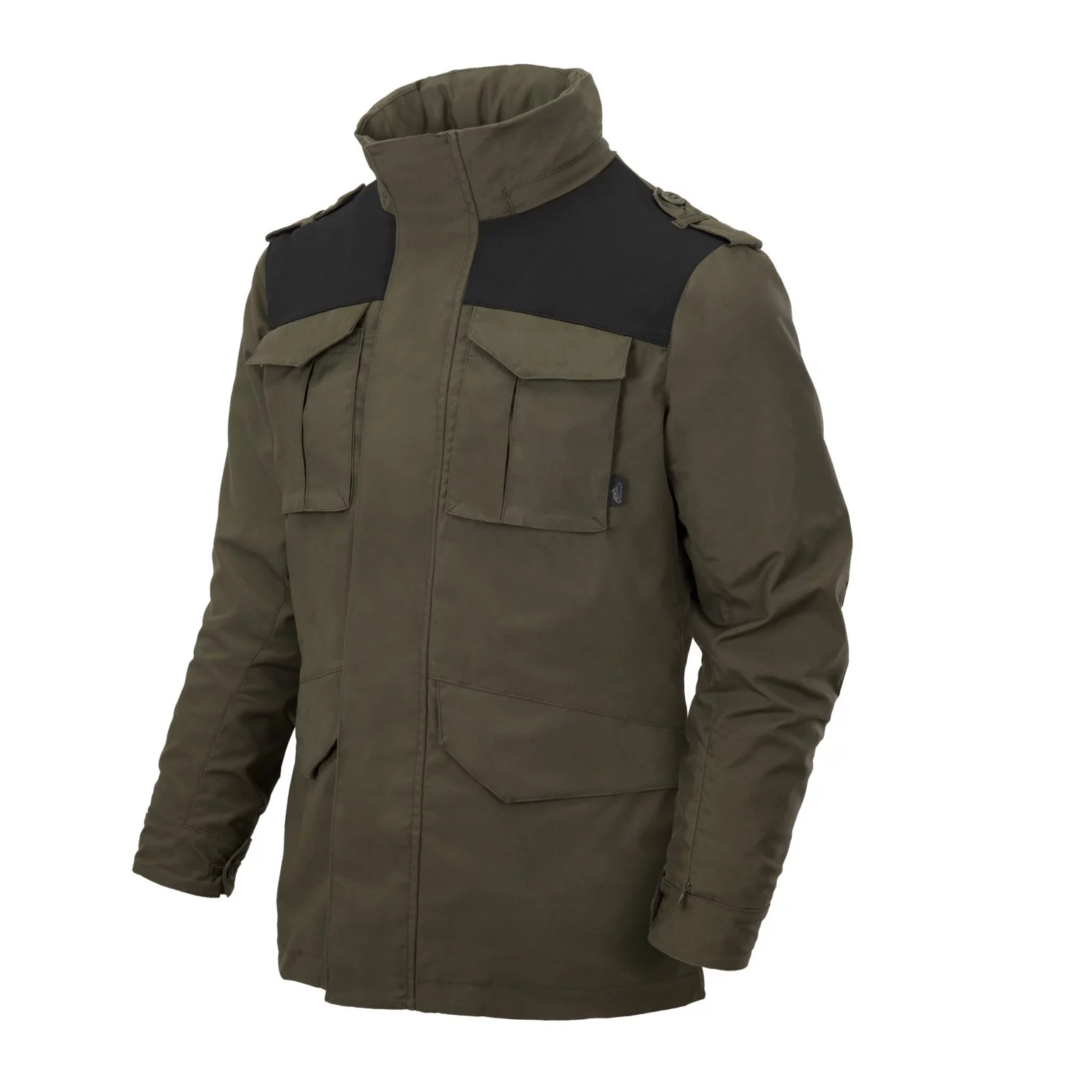 Kurtka HELIKON Covert M65 DuraCanvas Taiga Green/Black (KU-C65-DC-0901A) HELIKON-TEX
