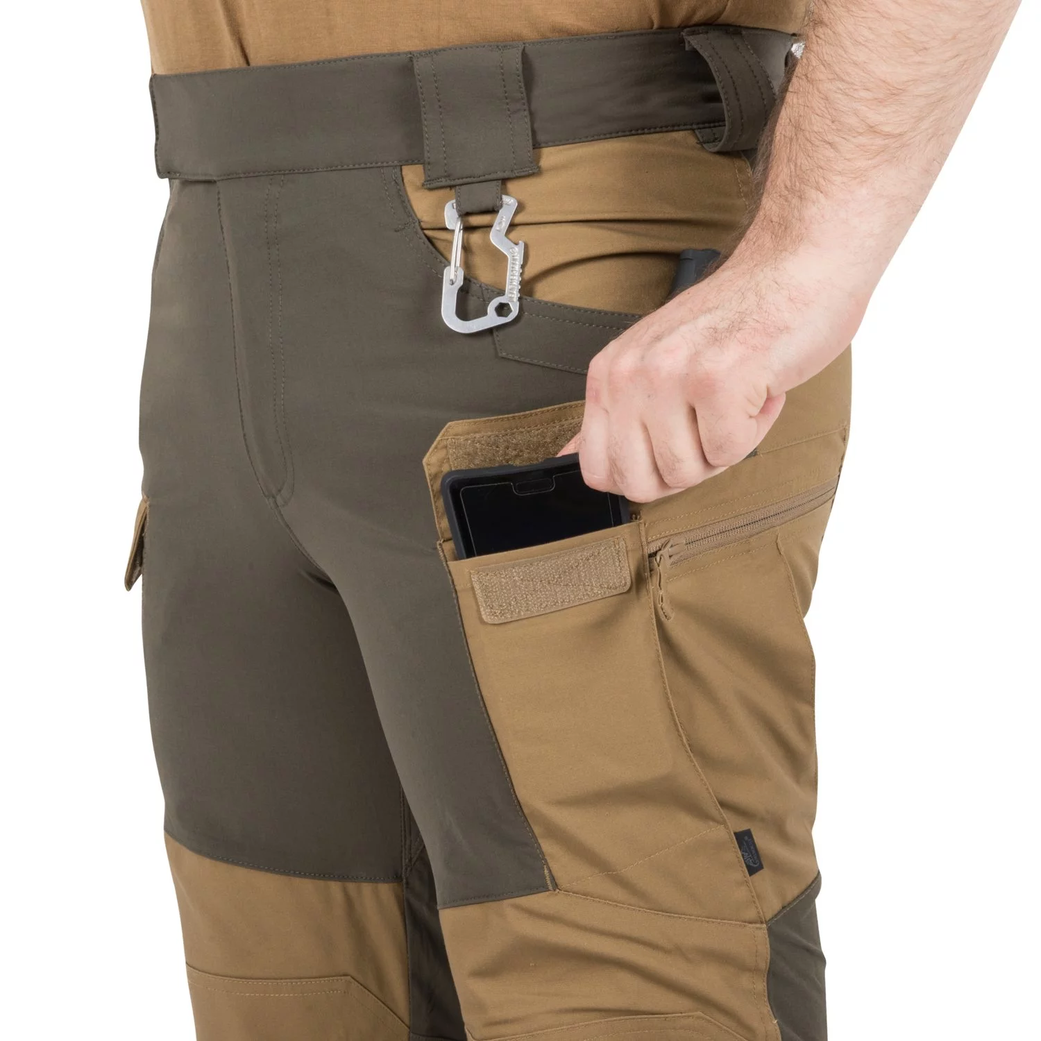 Spodnie HELIKON HOP - Hybrid Outback Pants  DuraCanvas Taiga Green (SP-HOP-DC-09) HELIKON-TEX - widok 5