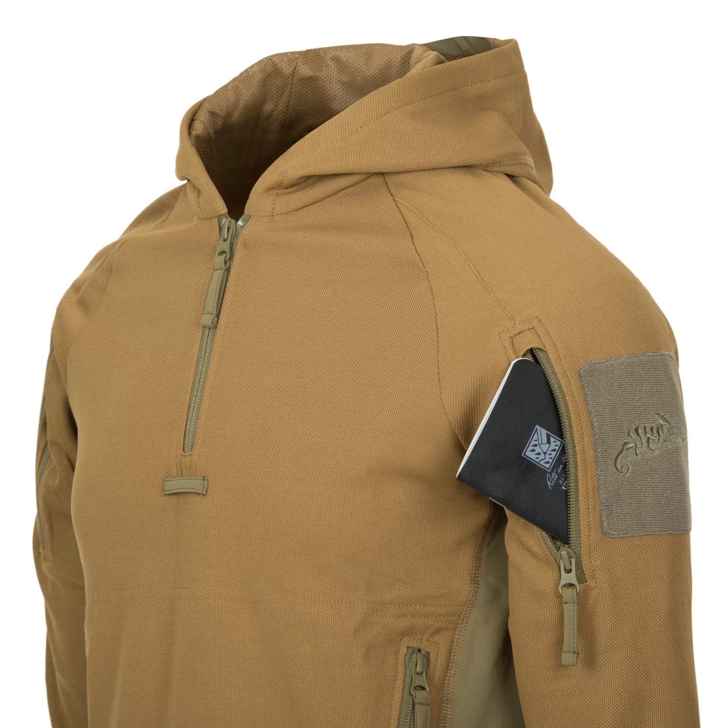 Bluza HELIKON RANGE HOODIE - TopCool - Shadow Grey/Black A (HE.BL-BRH-TC-3501A.H) HELIKON-TEX - widok 4