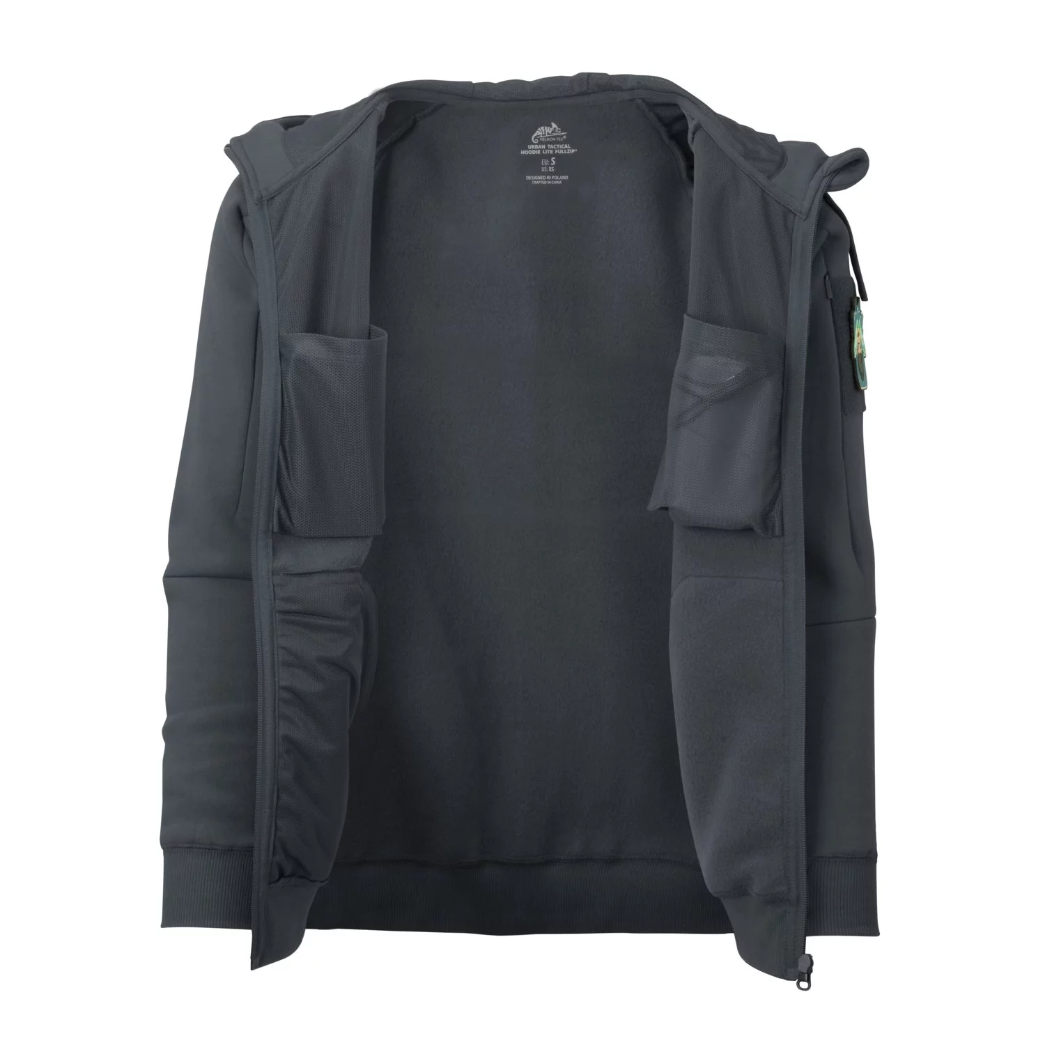 BLUZA HELIKON URBAN TACTICAL HOODIE LITE FULLZIP - Niebieski (HE.BL-ULF-CB-65.H) HELIKON-TEX - widok 7