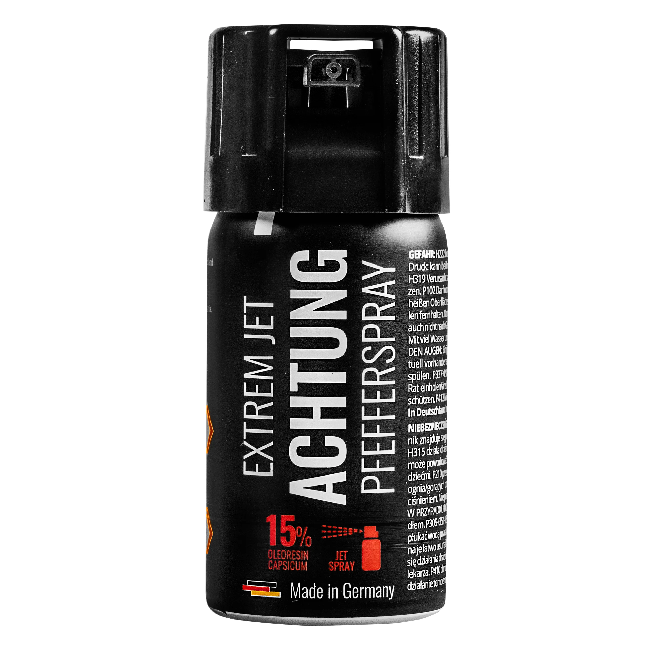 Gaz pieprzowy Achtung eXtrem Jet 15% OC strumień 40 ml (065-536)