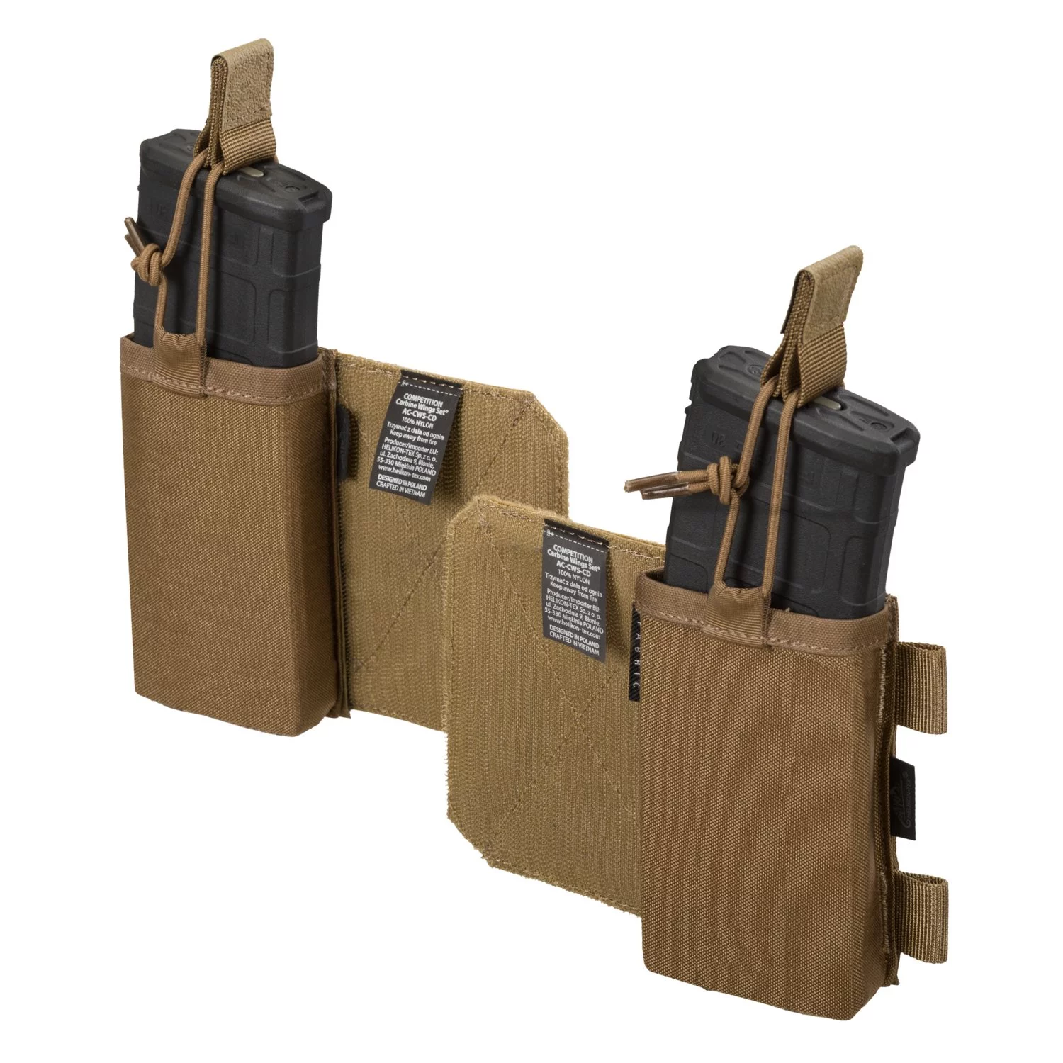 Ładownica HELIKON Competition Carbine Wings Set - Cordura - US Woodland - One Size (AC-CWS-CD-03) HELIKON-TEX - widok 3