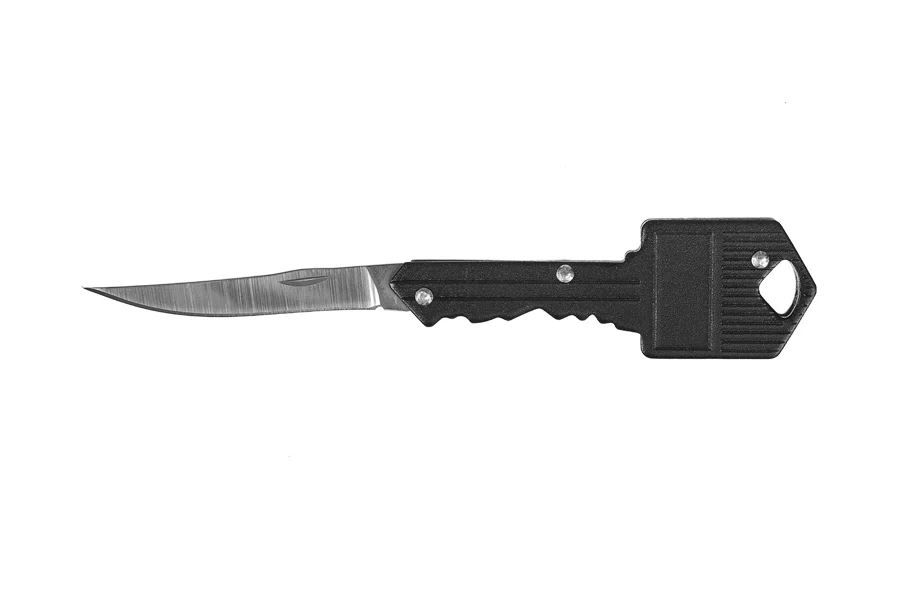 Nóż GUARD Key Knife, nóż składany w kluczu czarny (YC-006-BL) - widok 3