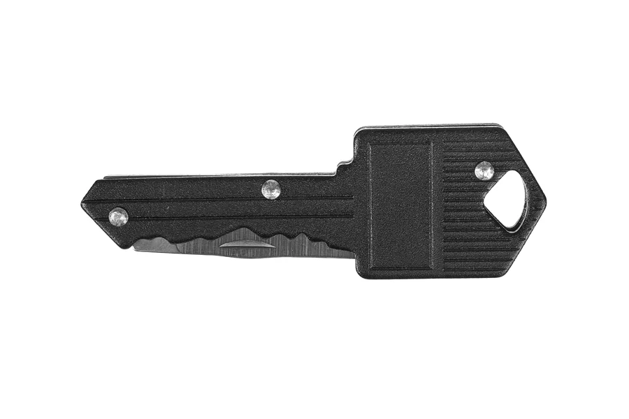 Nóż GUARD Key Knife, nóż składany w kluczu czarny (YC-006-BL) - widok 4