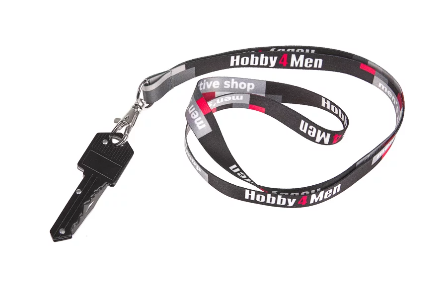 Nóż GUARD Key Knife, nóż składany w kluczu czarny (YC-006-BL) - widok 7