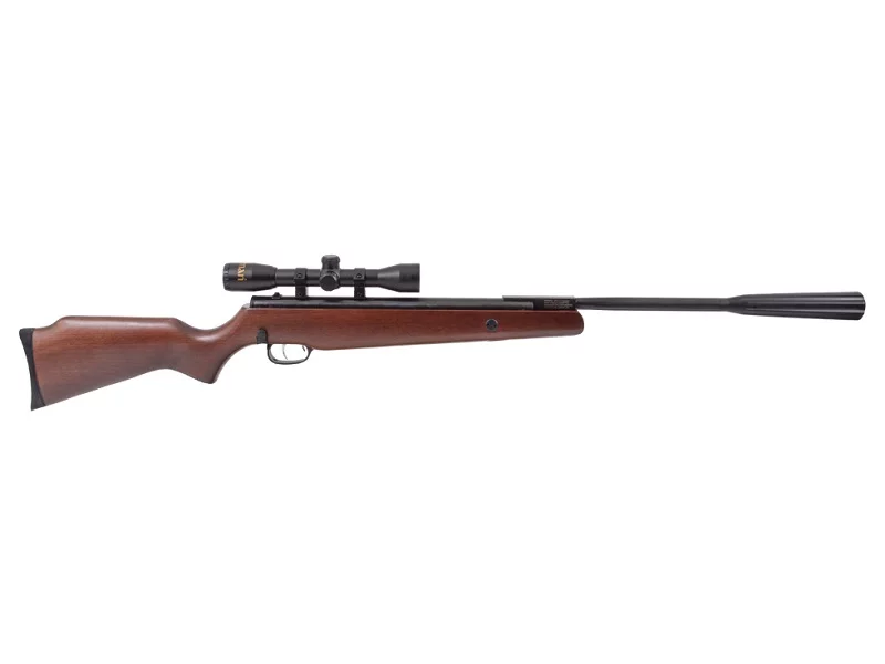 Karabinek wiatrówka BEEMAN QUIET TEK 1153 5,5mm +luneta4x32 GASRAM do17J (B-1153-55) - widok 3