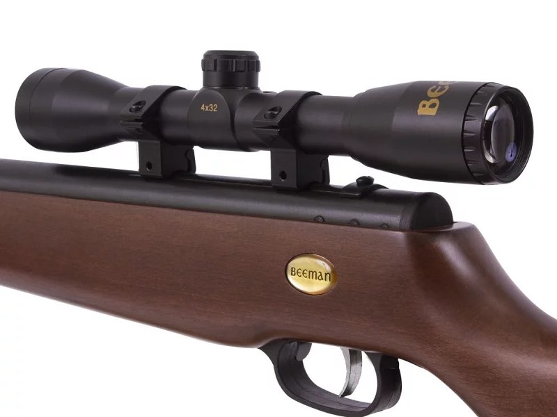 Karabinek wiatrówka BEEMAN QUIET TEK 1153 5,5mm +luneta4x32 GASRAM do17J (B-1153-55) - widok 8