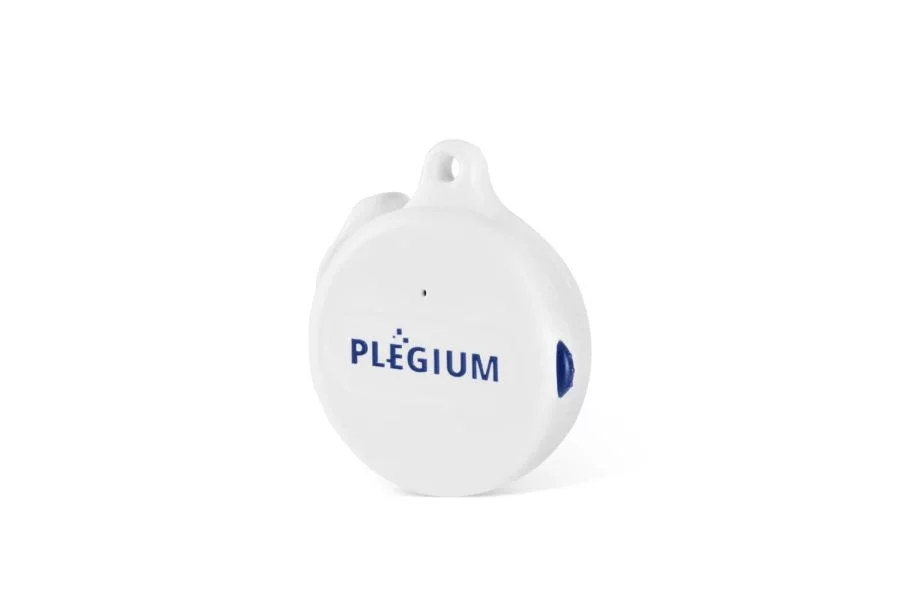 Brelok alarmowy Plegium Smart Emergency Button white Wearable+GPS+SMS+TEL