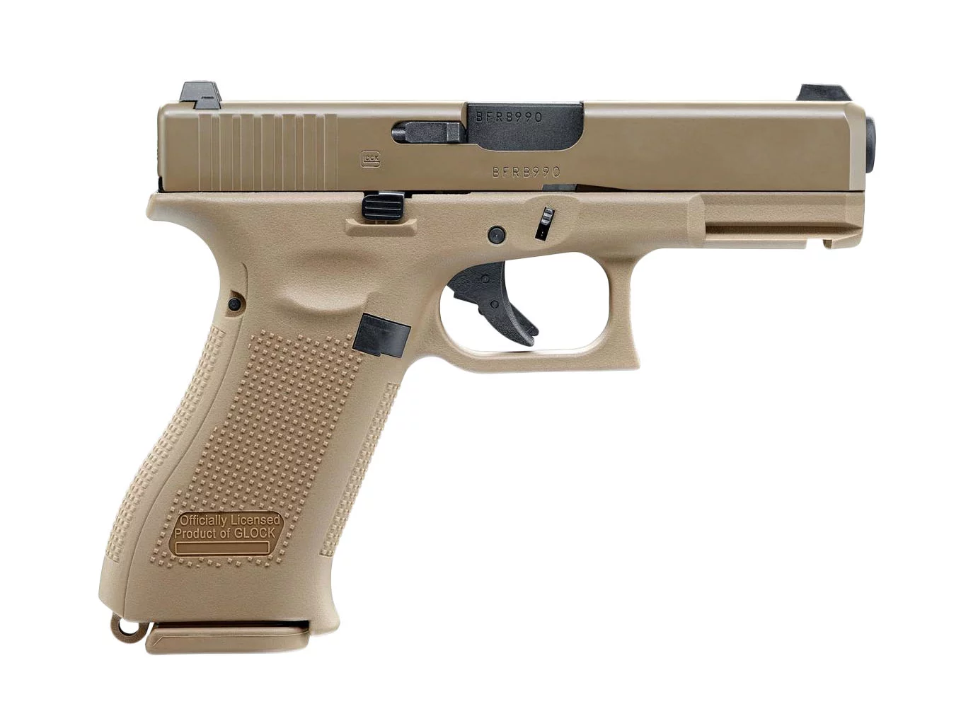 Pistolet ASG GLOCK 19X 6 mm coyote (2.6459) - widok 2