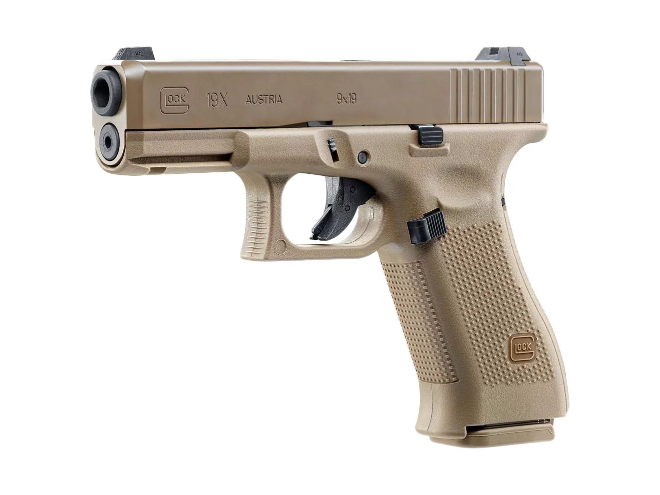 Pistolet ASG GLOCK 19X 6 mm coyote (2.6459) - widok 3