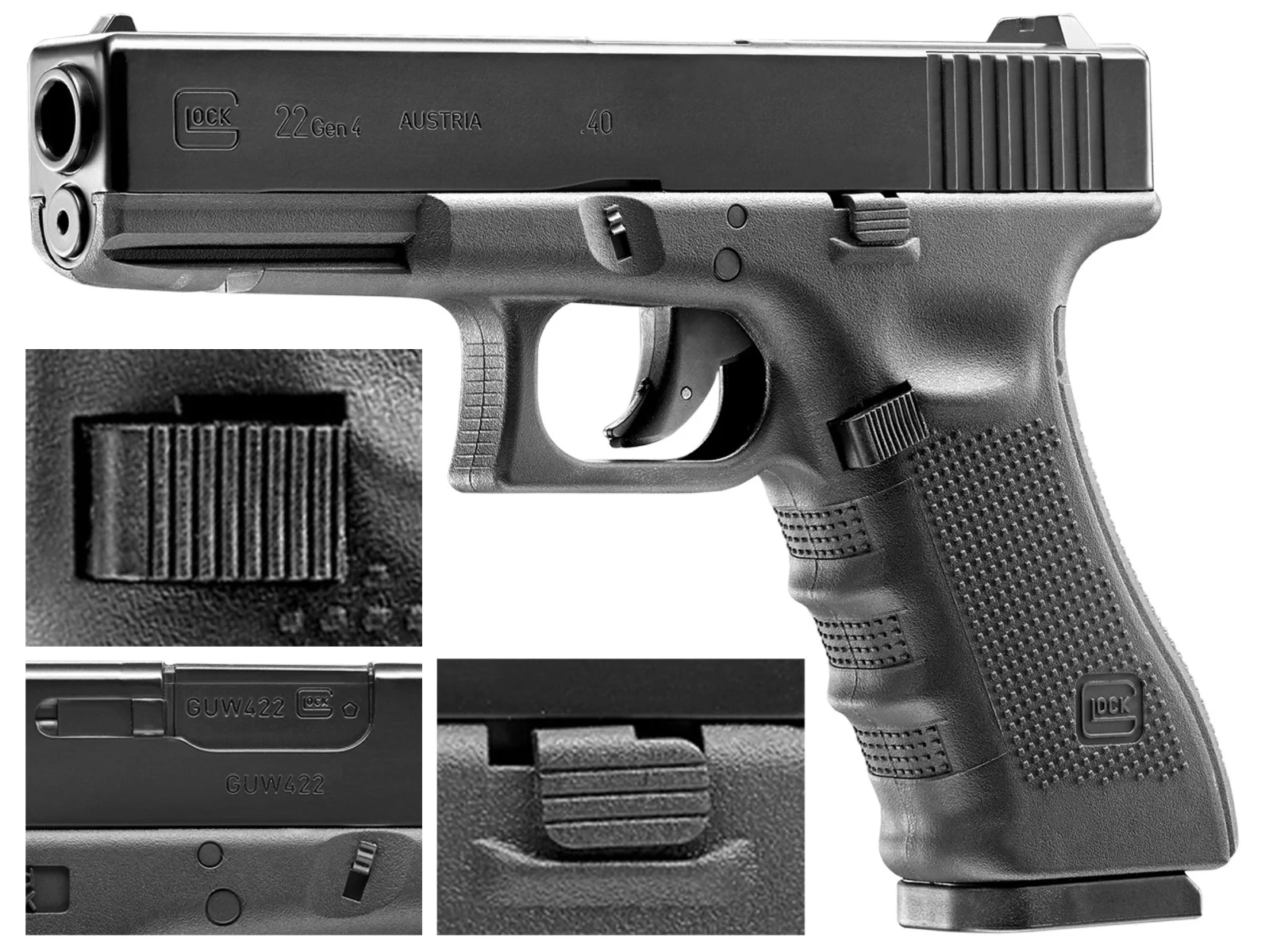 Pistolet ASG GLOCK 22 gen 4 6 mm (2.6427) - widok 2