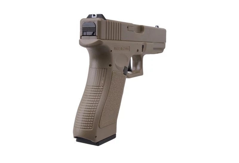 Pistolet ASG CYMA CM030 ver.II - TAN (Bez Akumulatora) (CYM-01-002326) - widok 2