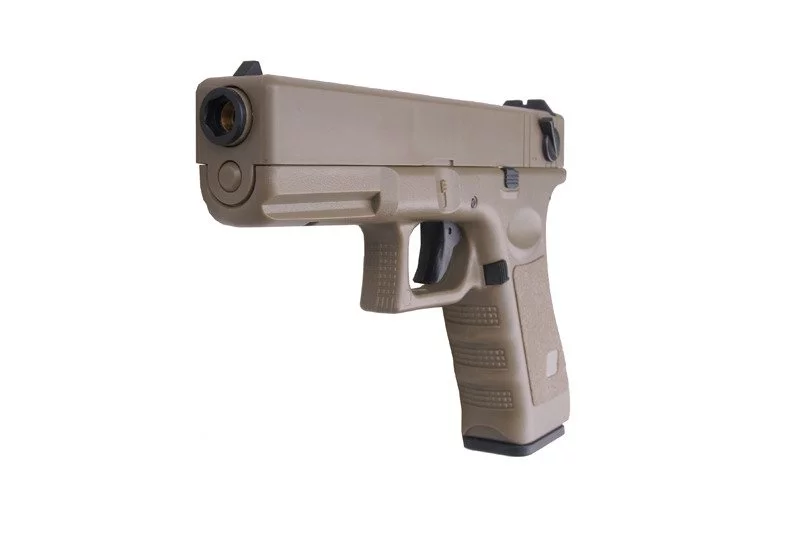 Pistolet ASG CYMA CM030 ver.II - TAN (Bez Akumulatora) (CYM-01-002326) - widok 8