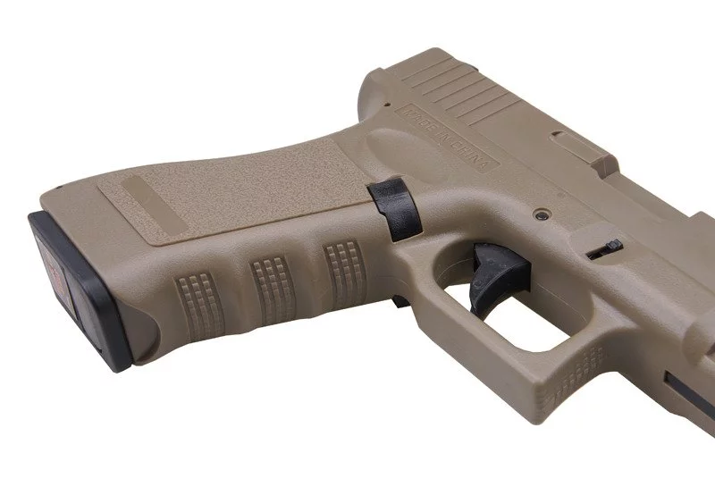 Pistolet ASG CYMA CM030 ver.II - TAN (Bez Akumulatora) (CYM-01-002326) - widok 3