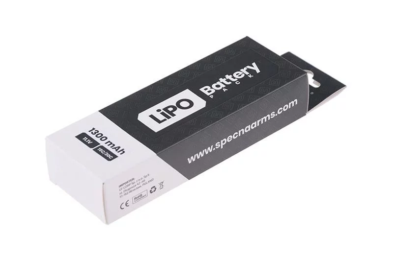 Akumulator LiPo 11,1V 1300mAh 15/30C - 3 modułowy (SPE-06-022016) SPECNA ARMS - widok 2