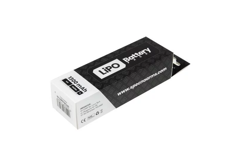 Akumulator LiPo 11,1V 1300mAh 15/30C - 3 modułowy - T-Connect (Deans) (SPE-06-024611) SPECNA ARMS - widok 2