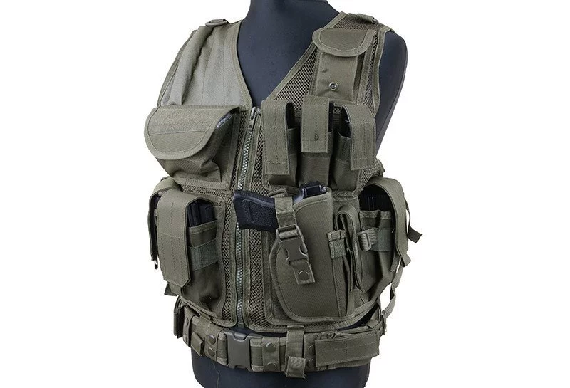 Kamizelka taktyczna KAM-39 - oliwkowa (GFT-18-001854) GFC TACTICAL - widok 2