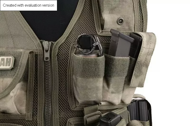 Kamizelka taktyczna KAM-39 - oliwkowa (GFT-18-001854) GFC TACTICAL - widok 7
