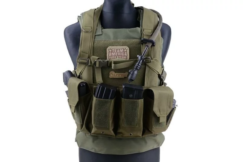 Kamizelka taktyczna Personal Body Armor - oliwkowa (GFT-18-000888) GFC TACTICAL - widok 6