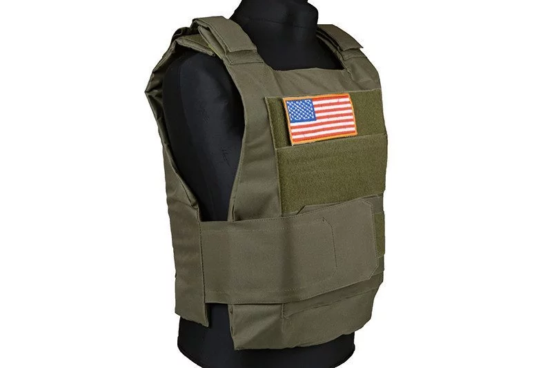 Kamizelka taktyczna Personal Body Armor - oliwkowa (GFT-18-000888) GFC TACTICAL - widok 3