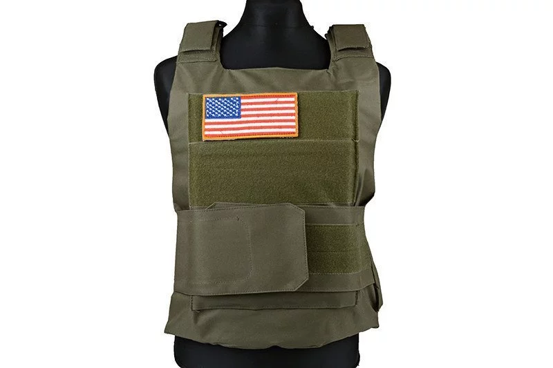 Kamizelka taktyczna Personal Body Armor - oliwkowa (GFT-18-000888) GFC TACTICAL - widok 2