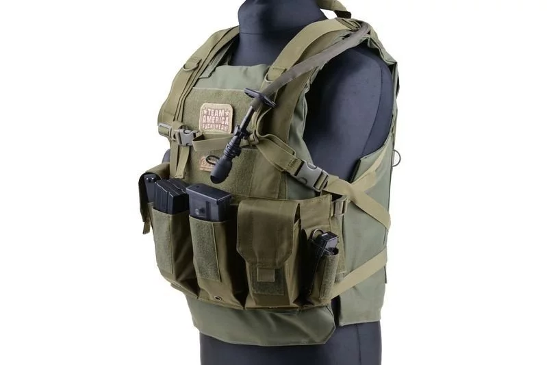 Kamizelka taktyczna Personal Body Armor - oliwkowa (GFT-18-000888) GFC TACTICAL - widok 5