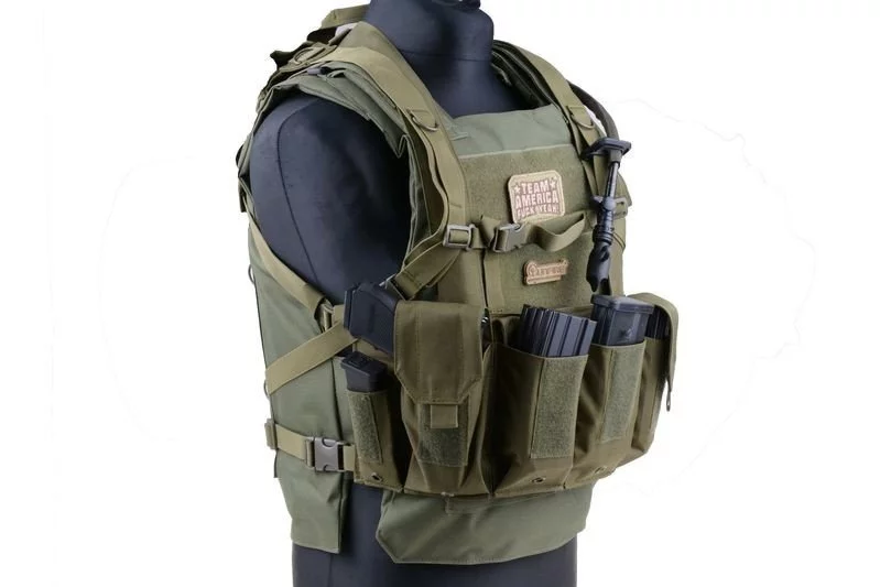 Kamizelka taktyczna Personal Body Armor - oliwkowa (GFT-18-000888) GFC TACTICAL - widok 7