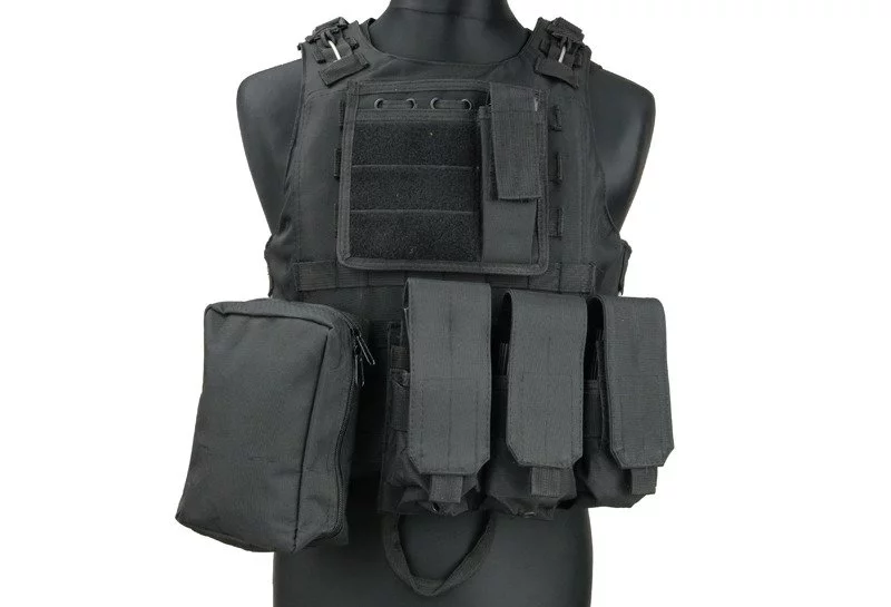 Kamizelka taktyczna typu AAV FSBE - czarna (GFT-18-000330) GFC TACTICAL - widok 2