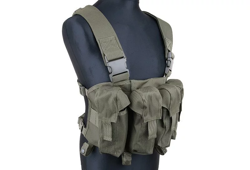 Kamizelka taktyczna typu Chest Rig - oliwkowa (GFT-18-000927) GFC TACTICAL - widok 2