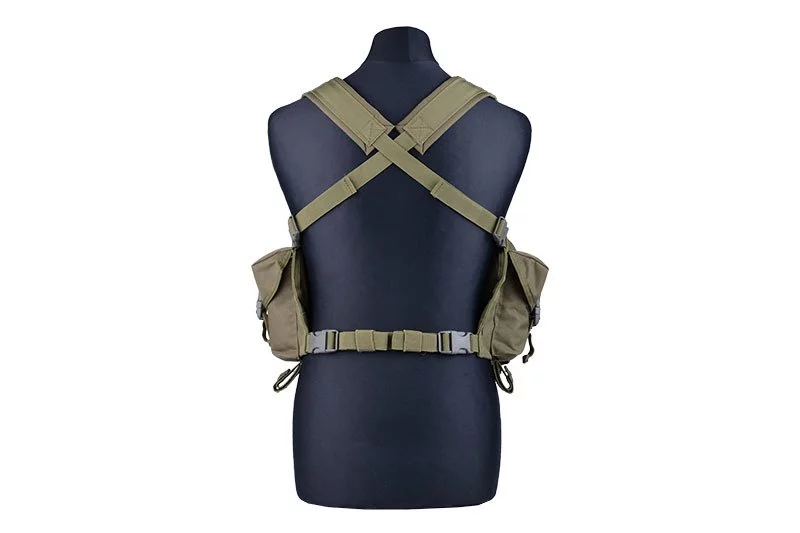 Kamizelka taktyczna typu Commando Chest - oliwkowa (GFT-18-009670) GFC TACTICAL - widok 4
