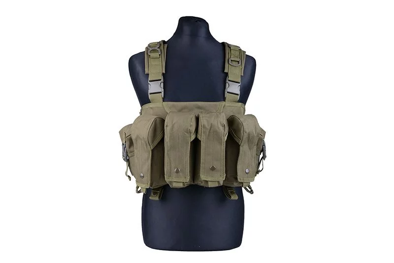 Kamizelka taktyczna typu Commando Chest - oliwkowa (GFT-18-009670) GFC TACTICAL - widok 3