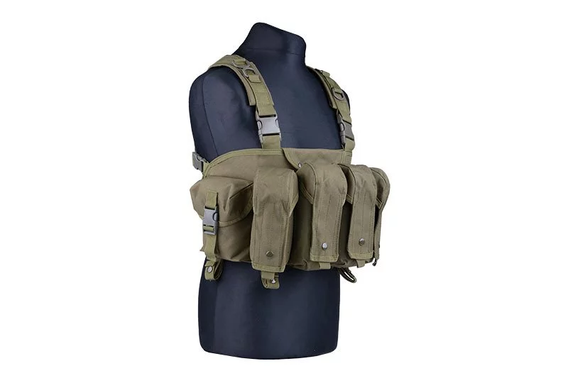 Kamizelka taktyczna typu Commando Chest - oliwkowa (GFT-18-009670) GFC TACTICAL - widok 2