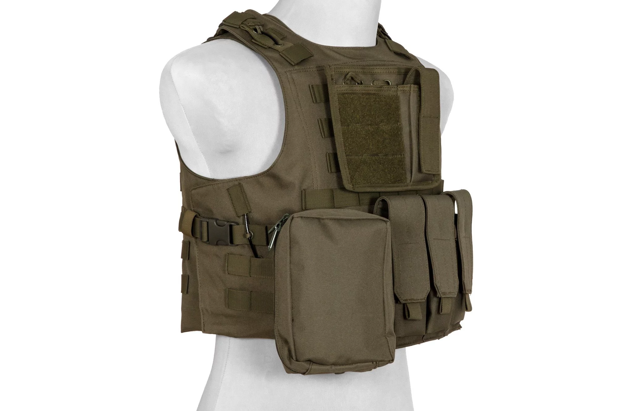 Kamizelka taktyczna typu FSBE - oliwkowa (GFT-18-001010) GFC TACTICAL - widok 3