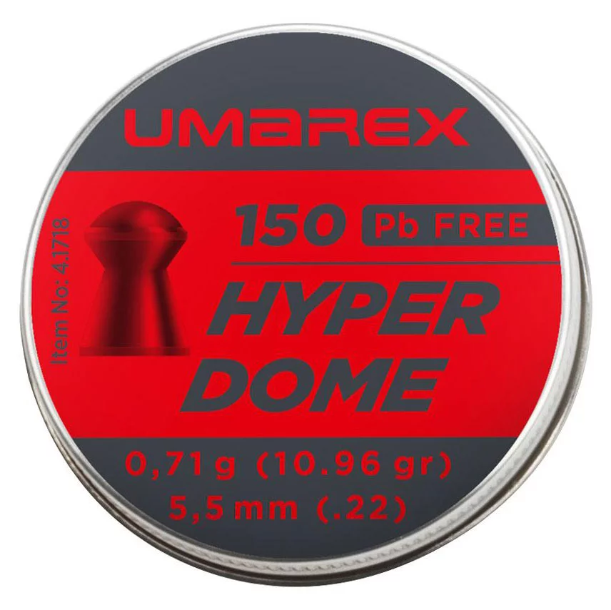 Śrut 5,5 mm Diabolo Umarex Hyperdome grzybek 150 szt. bezołowiowy (4.1718)