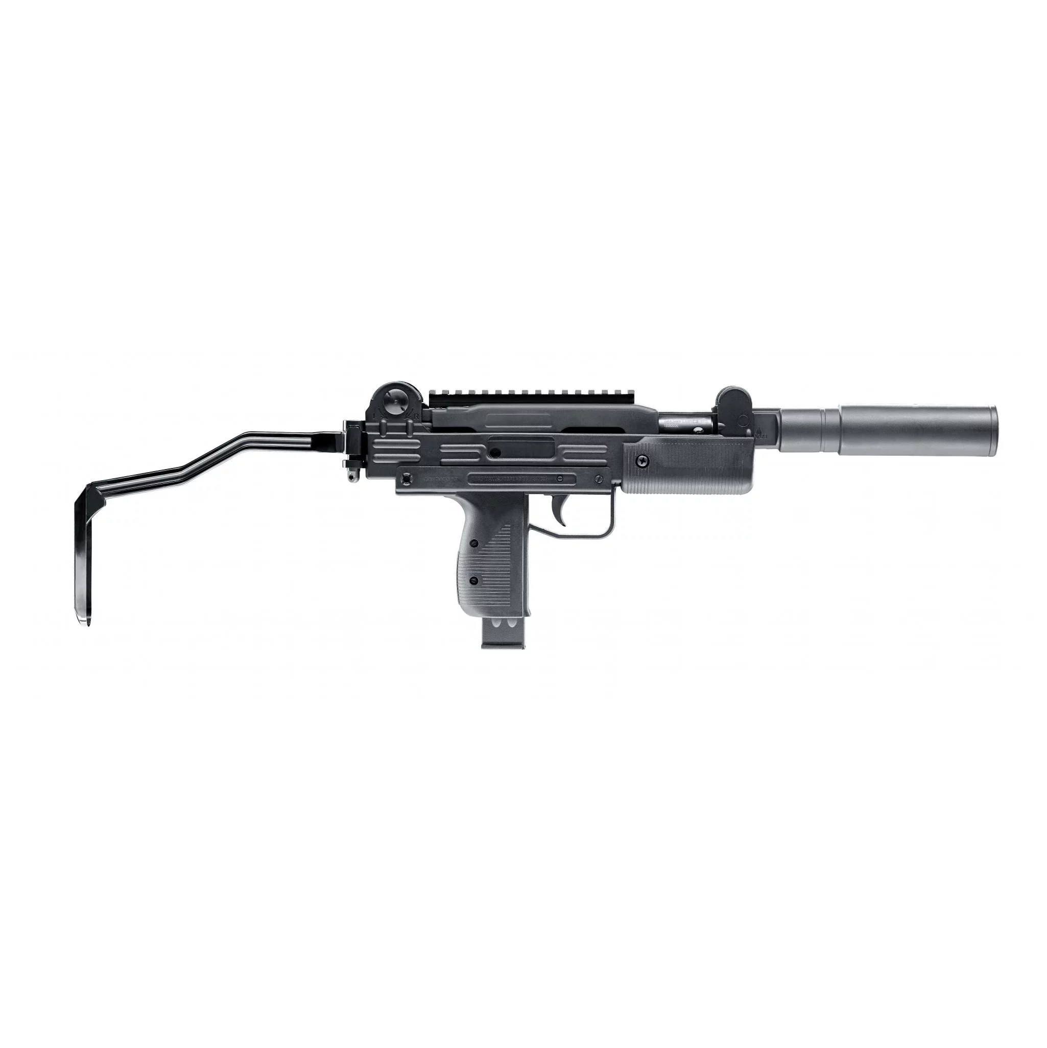 Pistolet maszynowy wiatrówka IWI Mini Uzi 4,5 mm sprężnowy (2.4373) - widok 2